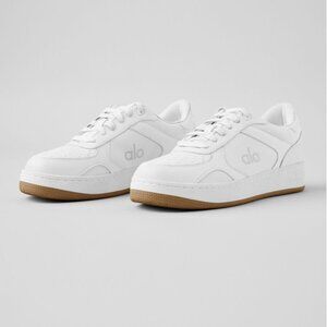 Alo Recovery Mode Sneakers Natural White Gum Tan Sporty Sports Athletic Shoes